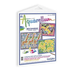 SentoSphère Recharge Aquarellum "Zèbres, Girafes, Panthères"