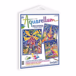 SentoSphère Recharge Aquarellum "Paris By Night", Garçon/Fille, 160 mm, 250 mm, 330 mm, 159 g, Consumer Unit ou UVC unité de ...