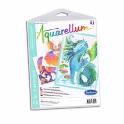 SentoSphère RECHARGE AQUARELLUM - ANIMAUX MYTHIQUES, 7 an(s), Garçon/Fille, France, Multi, Enfant, 108 g