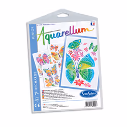 SentoSphère RECHARGE AQUARELLUM JUNIOR - PAPILLONS & FLEURS, 7 an(s), Garçon/Fille, France, Multi, Enfant, 37,5 g