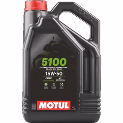 Huile moteur; MOTUL; 5100 4T; 15W-50 4 Huile en partie synthétique