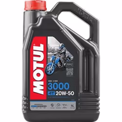 Huile moteur; MOTUL; 3000 4T; 20W-50 4 Huile minérale
