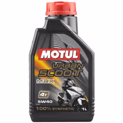 4x Huile Motul Urban Scoot 4T Max 5W40 bidon de 1 Litre Huile Moteur 4T Scooter et Maxi scooter 100% Synthèse. Utilisations : ...