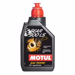 HUILE 300 LS GEAR BIDON 1 Litre 75W90 - Boite et pont autobloquant Lubrifiant extrême pression, 100 % synthétique à base d'Es ...