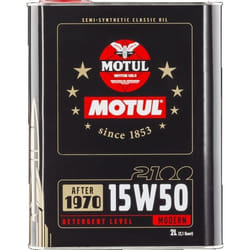 Motul Classic Oil 15W-50 2I Huile moteur 104512 TOYOTA: RAV4 III SUV, RAV4 II SUV, Corolla Verso, SUZUKI: SWIFT 4, SWIFT 3, Grand Vitara 2 SUV