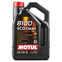 Motul ECO-CLEAN 0W-30 5I Huile moteur 102889 FORD: FOCUS 3, Transit Custom V362 Van, KUGA 2, FIAT: Panda III 3/5 portes, Ducato III Minibus