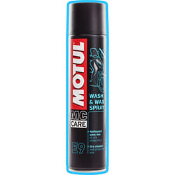 MOTUL MC Care E9 Wash And Wax Dry Cleaner Spray de 400 ml
