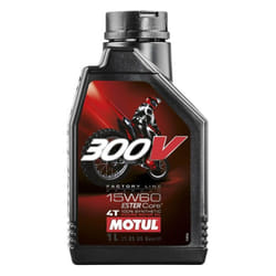 MOTUL Huile moteur 300V FACTORY LINE OFFROAD, 15W60, 1L, taille 0-5l