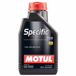 4x Huile SPECIFIC FORD 913D 5W30 1 Litre Lubrifiant 100% synthèse très haute performance "Fuel Economy", formulé spécialement ...