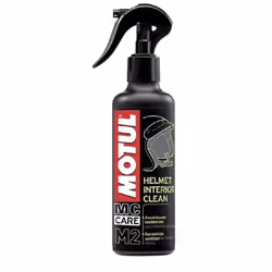 Ce Nettoyant pour interieur de casque Motul - 250ml est un assainissant bactéricide qui permet de nettoyer en profondeur et n ...