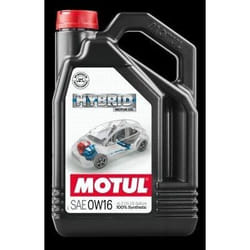 Motul HYBRID 0W-16 1I Huile moteur 107153 TOYOTA: Yaris III 3/5 portes, Auris 5 portes, Aygo, MITSUBISHI: OUTLANDER 3, PAJERO 3, ASX SUV