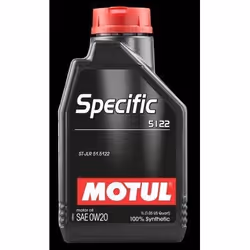 Huile moteur; MOTUL; SPECIFIC 5122; 0W-20 1 Huile synthétique; pour LAND ROVER, JAGUAR