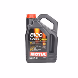 huile moteur MOTUL 8100 X-Cess GEN2 5W40 4L