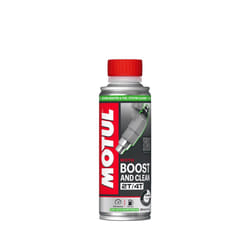 MOTUL BOOST AND CLEAN MOTO, additif pour carburant, 200ML, taille 0-5l