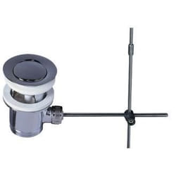 Bonde de lavabo fermeture sans tirette Wirquin SL201 chromé