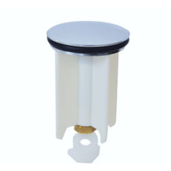 Clapet vidage baignoire diamètre 39 mm, inviolable chromé