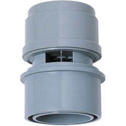 Anti-vide droit pour tube D32-40 anti-désiphonage et anti-odeurs Wirquin 79015002, gris