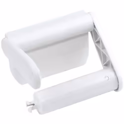 Dérouleur pour papier toilette Changement du rouleau en un simple clic !