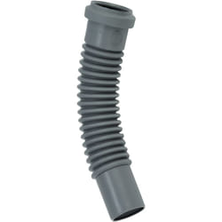 Raccord wc souple magicoude m/f D40, à emboîter (push-fit) pour évacuation Wirquin 79020011, gris