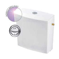 Wirquin 50717359 réservoir de chasse d’eau Chasse-d’eau encastrée Chrome