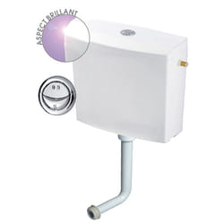 Wirquin 50717360 réservoir de chasse d’eau Chasse-d’eau encastrée Chrome