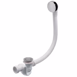 Wirquin Cable tub drain, Siphons de baignoire, Gris