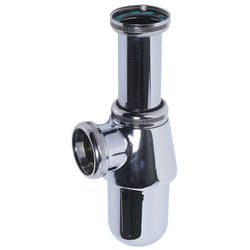 Wirquin Siphon de lavabo en laiton chromé