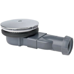 Wirquin - bonde de douche extra-plate slim pour receveurs extra-plats 'aö'aè90 avec membrane et dome en abs, gris ref. 30719686