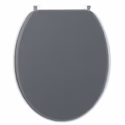 Wirquin 20719739, Rond, Abattant souple, Gris, Blanc, Acier inoxydable, Bois, 2,9 kg