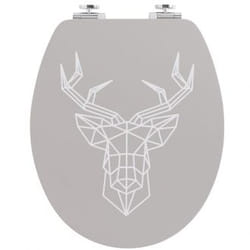 Wirquin 20721956 Abattant souple Bambou, Bois Blanc, Bois