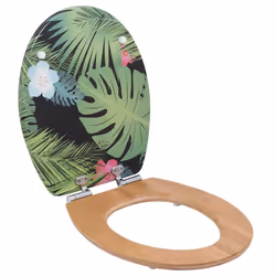 Wirquin 20722133 Abattant souple Bambou, Bois Bambou, Vert