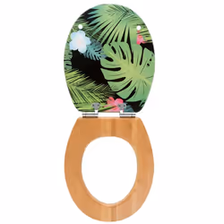 Wirquin 20722133 Abattant souple Bambou, Bois Bambou, Vert