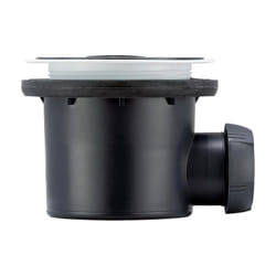 Bonde Tourbillon pour receveur design ou à carreler Wirquin 30722460, gris