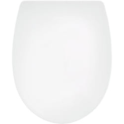 Wirquin - Abattant wc Marbella en thermoplastique, déclipsable et frein de chute 20723074, blanc