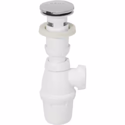 Description générale Le kit complet pour lavabo WIRQUIN comprend une bonde avec trop-plein intégré, un clapet Quick-Clac en i ...