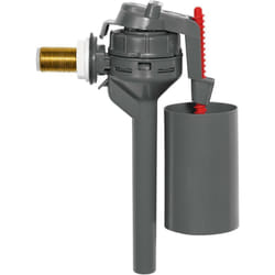 Chasse d'eau wc robinet flotteur à alimentation latérale Topy Wirquin 10723594, gris