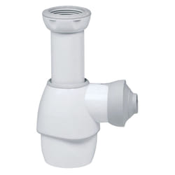 Siphon universel nf lavabo, lave-mains, bidet et évier sortie Ø32/40 mm