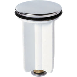 Clapet rentrant D39 pour bonde de lavabo Wirquin 30724023, blanc