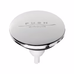 Compatible avec bonde quick-clac Pour baignoire, lavabo ou bidet Diamètre clapet : 65 mm Hauteur : 29 à 36 mm