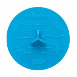 Présentation Bouchon universel FRISBY, pour baignoire, lavabo et évier Ø105 - Bleu turquoise FRISBY est un bouchon en silicon ...
