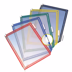 Tarifold 114009, Cadre, Multicolore, PVC, A4