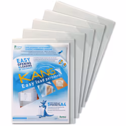 Tarifold 194680, A4, PVC, Transparent, 10 feuilles, 5 pièce(s)