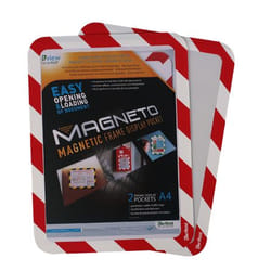 Tarifold 194923 cadre magnétique A4 Rouge, Blanc