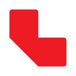 Tarifold 197203 ruban d'étanchéité Adapté à une utilisation à l'intérieur 0,1 m Polyvinyl chloride (PVC) Rouge