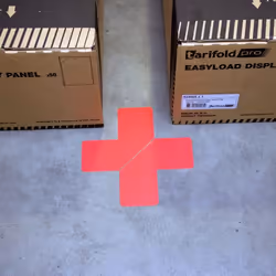 Tarifold 197204 ruban d'étanchéité Adapté à une utilisation à l'intérieur 0,1 m Polyvinyl chloride (PVC) Jaune