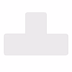 Tarifold 197302, Blanc, Marquer, Polyvinyl chloride (PVC), 150 mm, 50 mm