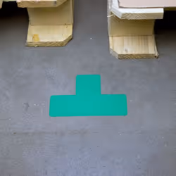 Tarifold 197302 ruban d'étanchéité Adapté à une utilisation à l'intérieur Polyvinyl chloride (PVC) Blanc