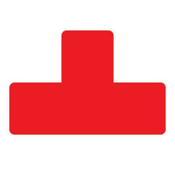 Tarifold 197303 ruban d'étanchéité Adapté à une utilisation à l'intérieur Polyvinyl chloride (PVC) Rouge