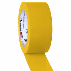 Tarifold 197704, Ruban de marquage de fête, Polyvinyl chloride (PVC), Jaune, 50 mm, 33000 mm