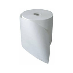 Finish - Bobine ouate 800 formats chamois 2 plis colles 23 x 23 cms